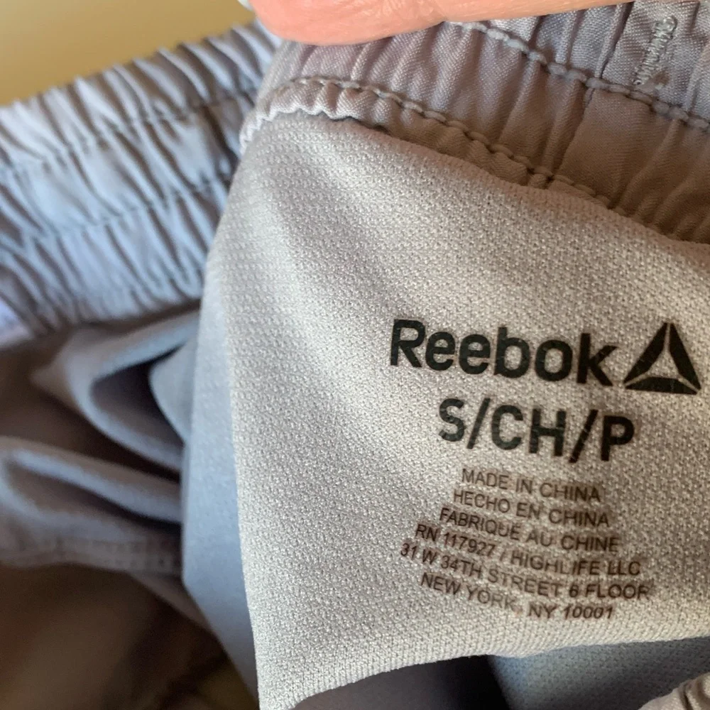 Reebok Gray Shorts & Green Workout Shorts